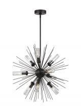 Generation-Designer OLF3295/9ORB - Hilo Small Outdoor Chandelier