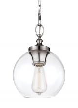 Generation-Designer P1308PN - Tabby Clear Glass Mini Pendant