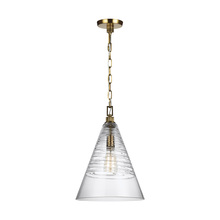 Generation-Designer P1445BBS - Elmore Cone Pendant