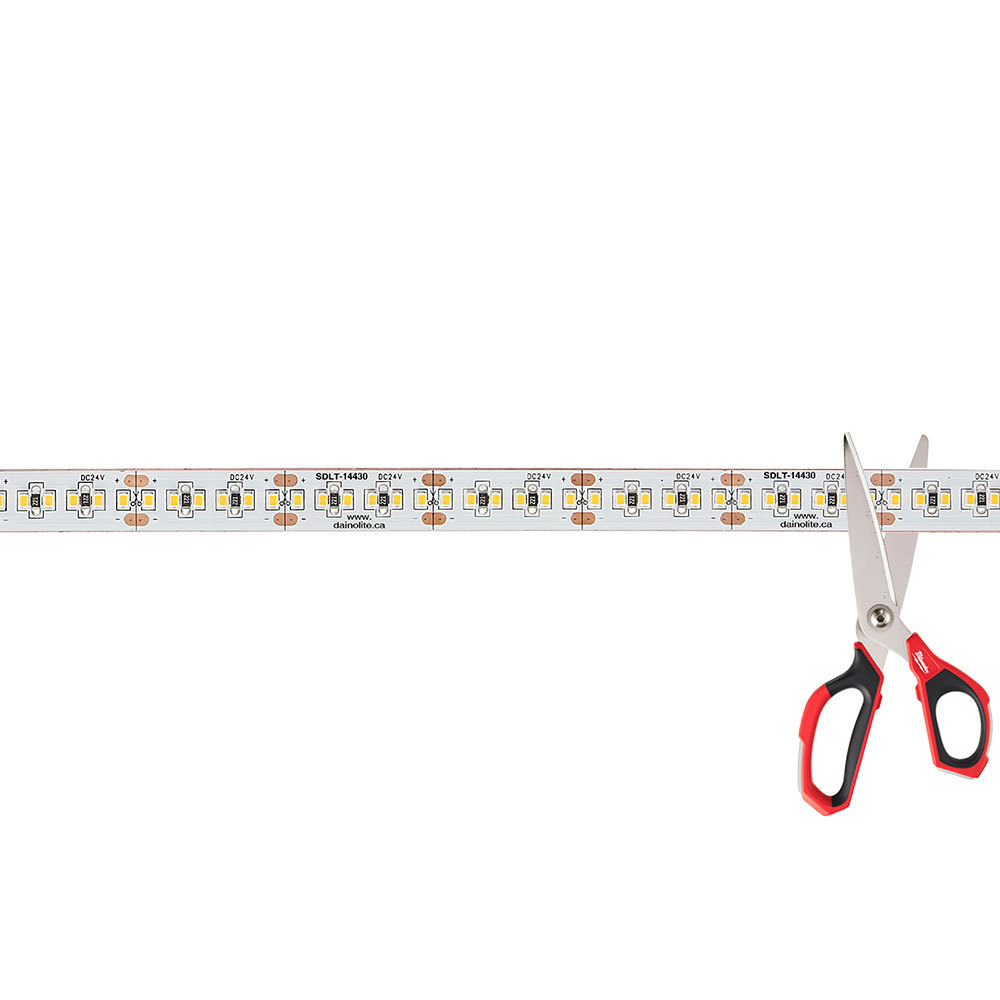 14.4 W/M 3000K 24V .984"(2.4cm) Increments