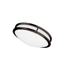 Dainolite CFLED-C1218-BZ - Dimmable LED Ceiling Flush Mount, Bronze Finish