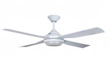 Beacon Fans 21289501 - Lucci Air Moonah White 52-inch LED Light with Remote Control Ceiling Fan