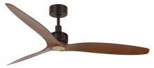 Beacon Fans 212917010 - Lucci Air Viceroy Oil Rubbed Bronze and Dark Koa 52-inch Ceiling Fan