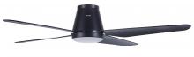 Beacon Fans 21300201 - Lucci Air Aria Hugger 52" CTC Black Light with Remote Ceiling Fan