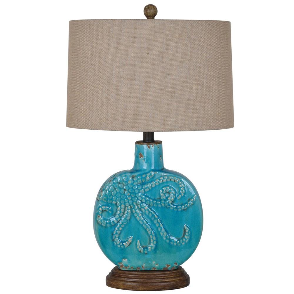 Crestview Collection Deep Ocean Table Lamp