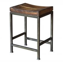 Uttermost 25441 - Uttermost Beck Wood Counter Stool