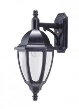 Wave Lighting S11VC-BK - EVERSTONE WALL LANTERN