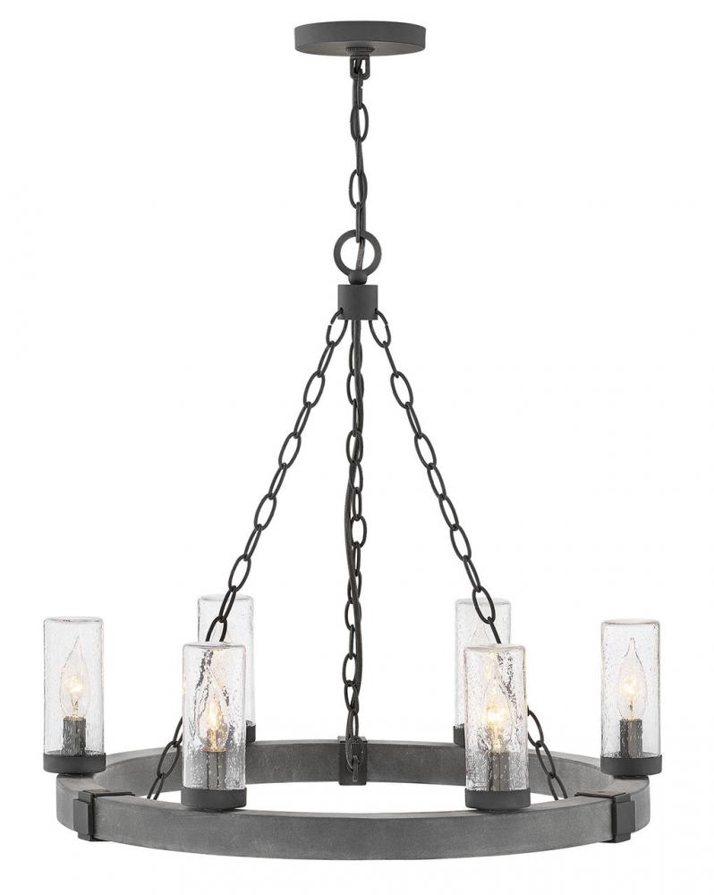 Medium Single Tier 12v Chandelier